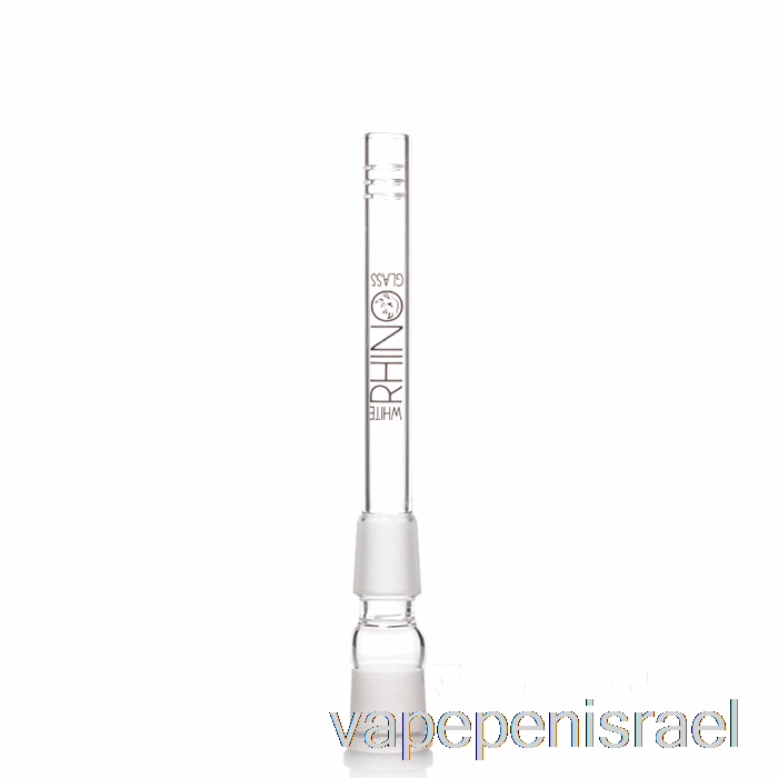 חד פעמי Vape ישראל קרנף לבן 19/19 זכוכית למטה 5 אינץ'